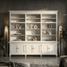 NovaSolo Skansen Triple-Bay Hutch Unit in Classic White CA644