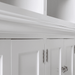 NovaSolo Skansen Triple-Bay Hutch Unit in Classic White CA644