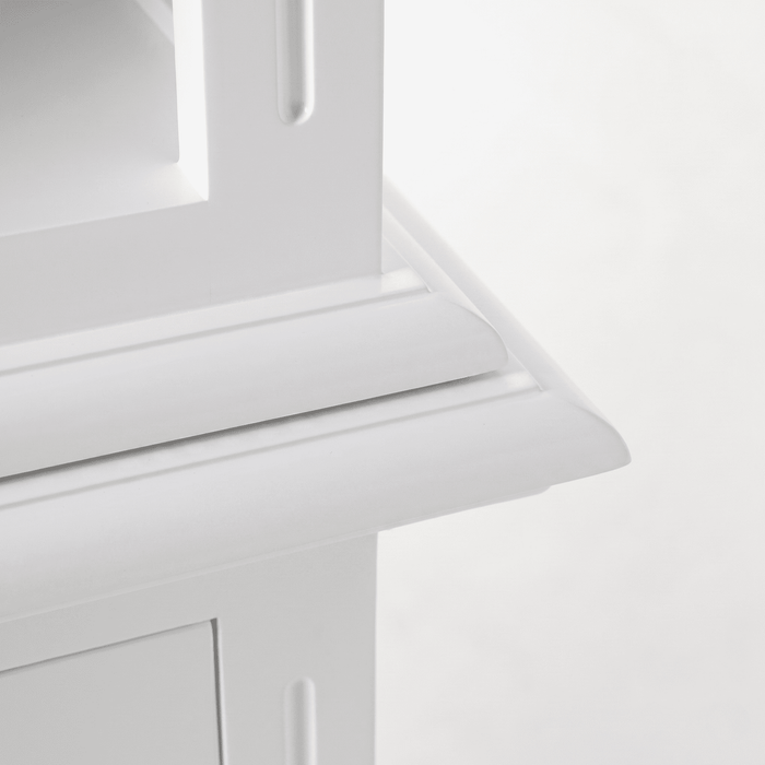 NovaSolo Skansen Triple-Bay Hutch Unit in Classic White CA644