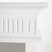 NovaSolo Skansen Triple-Bay Hutch Unit in Classic White CA644