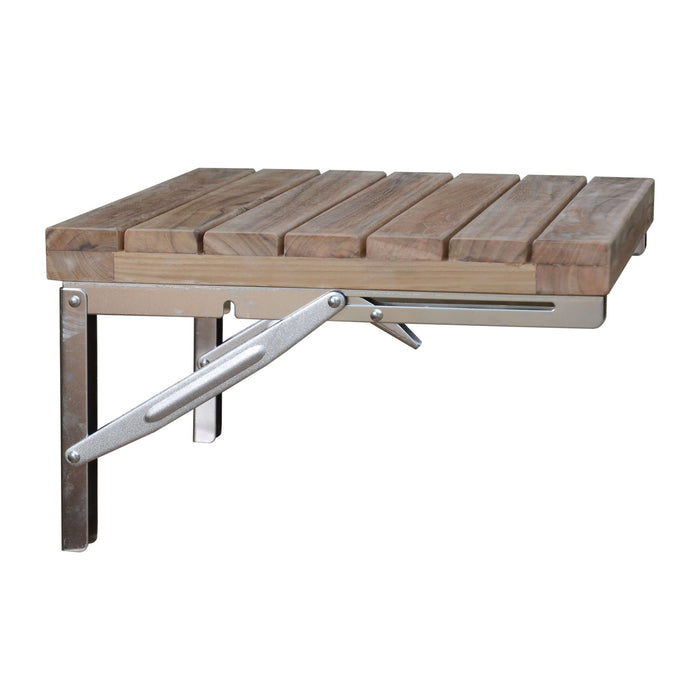 Anderson Teak Wall Mount Folding Chair I CHF-431WS