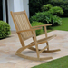 Anderson Teak Modern Rocking Armchair CHR-102