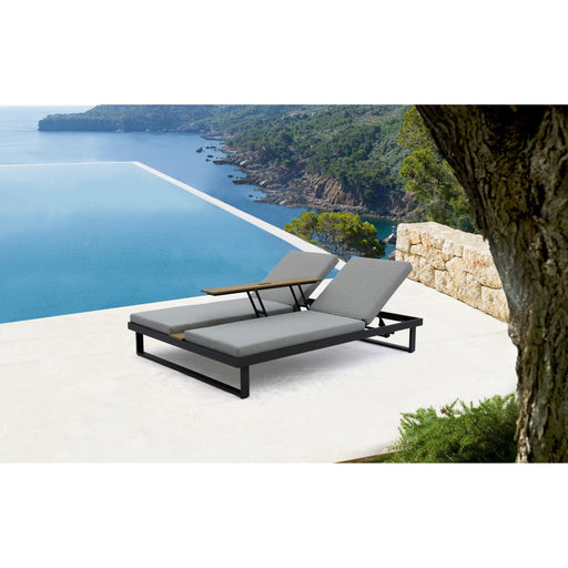 Whiteline Modern Living Sandy Double Lounge Chair