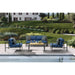 Whiteline Modern Living Andrea 4-Pieces Outdoor Collection