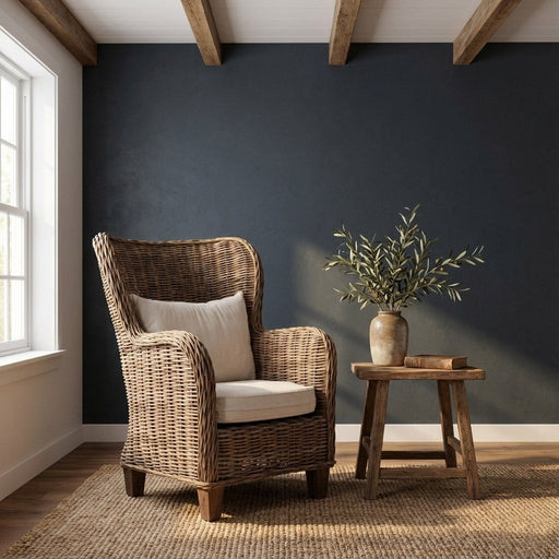 NovaSolo Wickerworks King Chair Natural Grey CR44