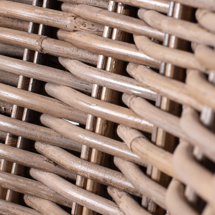 NovaSolo Wickerworks King Chair Natural Grey CR44