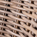 NovaSolo Wickerworks King Chair Natural Grey CR44