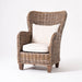 NovaSolo Wickerworks King Chair Natural Grey CR44