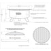 Patina Products University of Memphis Fire Pit F470
