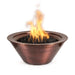 The Outdoor Plus 36" Cazo Hammered Copper Fire Bowl