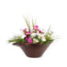 The Outdoor Plus Cazo Hammered Copper Planter & Water Bowl