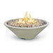 The Outdoor Plus Cazo 48" Fire Pit Narrow Ledge Powder Coated | Spark ignition with Flame Sense