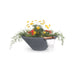 The Outdoor Plus 48" Round Cazo GFRC Planter & Water Bowl