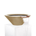 The Outdoor Plus 36" Round Cazo GFRC Planter & Water Bowl OPT-36RPW
