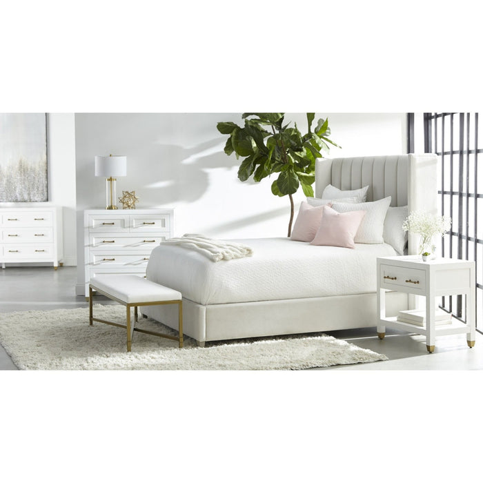 Essentials For Living Stitch & Hand - Dining & Bedroom Chandler Queen Bed 7127-1.CRM/NG