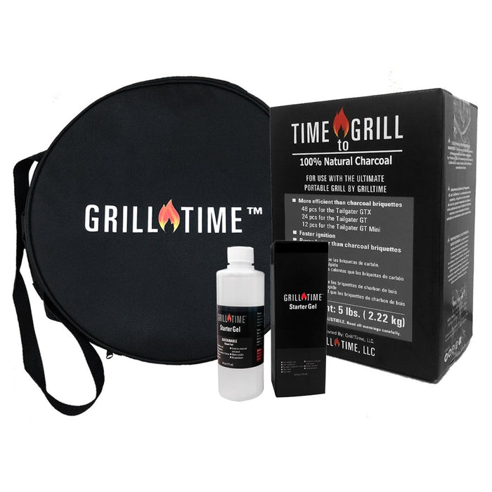 Vision Grills Game Day Portable Charcoal Grill with Hood