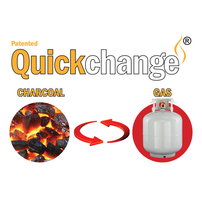 Vision Grills Quickchange Gas Heat Exchanger Set