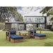 Anderson Teak Copacabana 5 pieces Modular Deep Seating Set Set-154