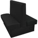 Oak Street Manufacturing Double 44" x 42" Cornell Vinyl/Upholstered Booth