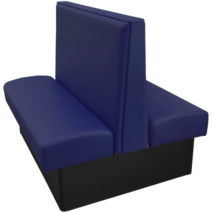 Oak Street Manufacturing Double 24" x 42" Cornell Vinyl/Upholstered Booth