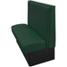 Oak Street Manufacturing Single 96" x 42" Cornell Vinyl/Upholstered Booth