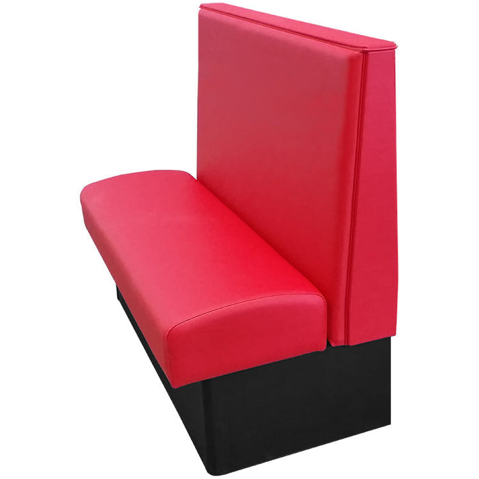 Oak Street Manufacturing Single 48" x 42" Cornell Vinyl/Upholstered Booth