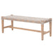 Essentials For Living Woven Costa Bench 6848.WTA/NG