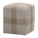 Essentials For Living Woven Cross Accent Cube 6880.WTA/TAU