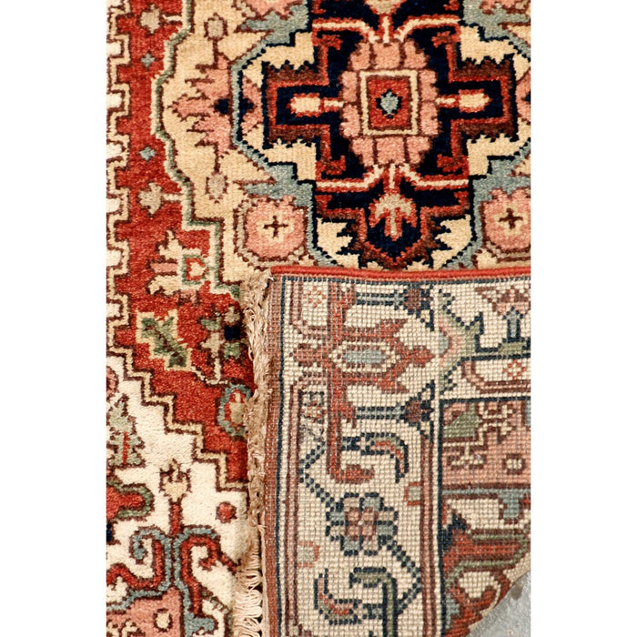 Pasargad Home Serapi Collection Hand-Knotted Rust Wool Area Rug- 2' 8" X 19' 8" PB-10B IVO 2.08x20