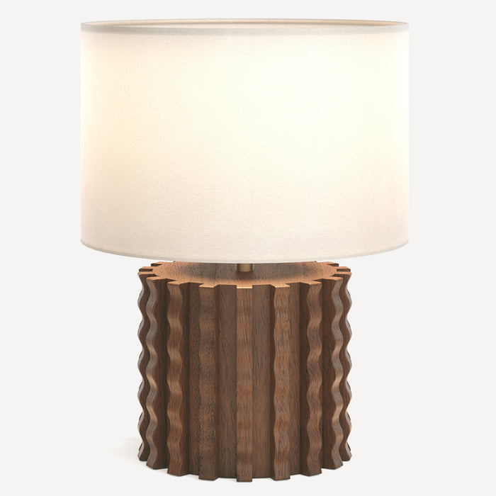 Union Home Swirl Oak Table Lamp DEC00097