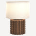 Union Home Swirl Oak Table Lamp DEC00097