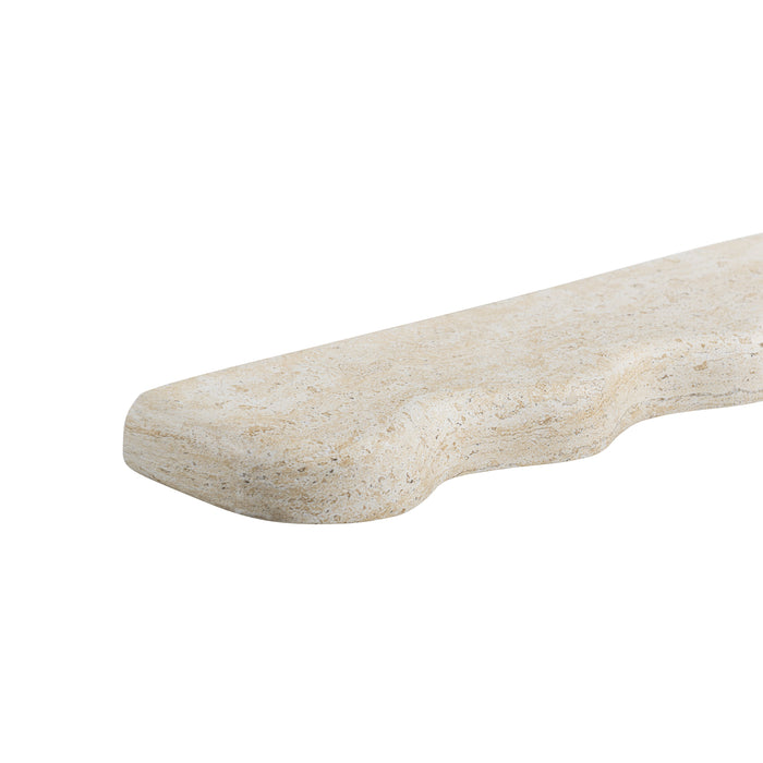 Union Home Swirl Wall Shelf 24" - Travertine DEC00099