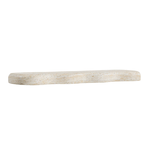 Union Home Swirl Wall Shelf 24" - Travertine DEC00099