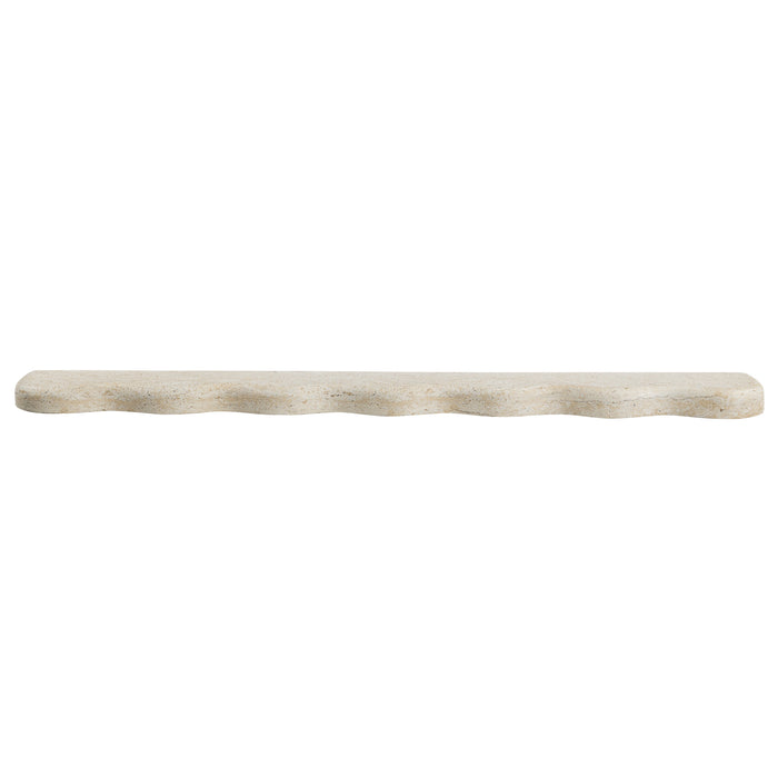 Union Home Swirl Wall Shelf 48" - Travertine DEC00101
