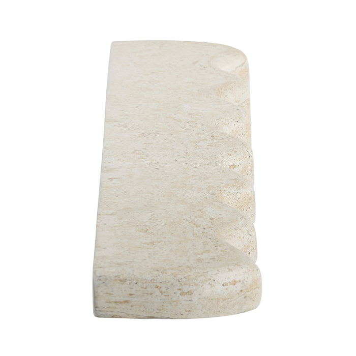 Union Home Swirl Wall Shelf 48" - Travertine DEC00101