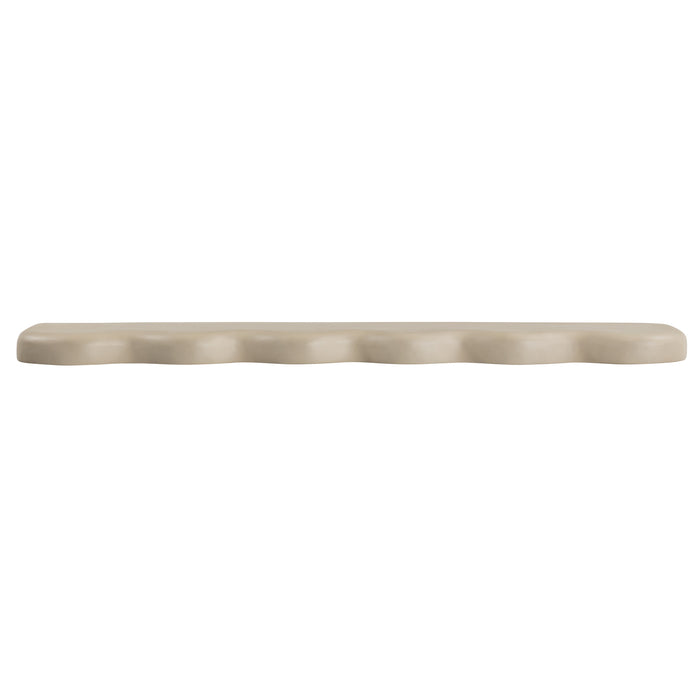 Union Home Swirl Wall Shelf 36" - Off White DEC00103