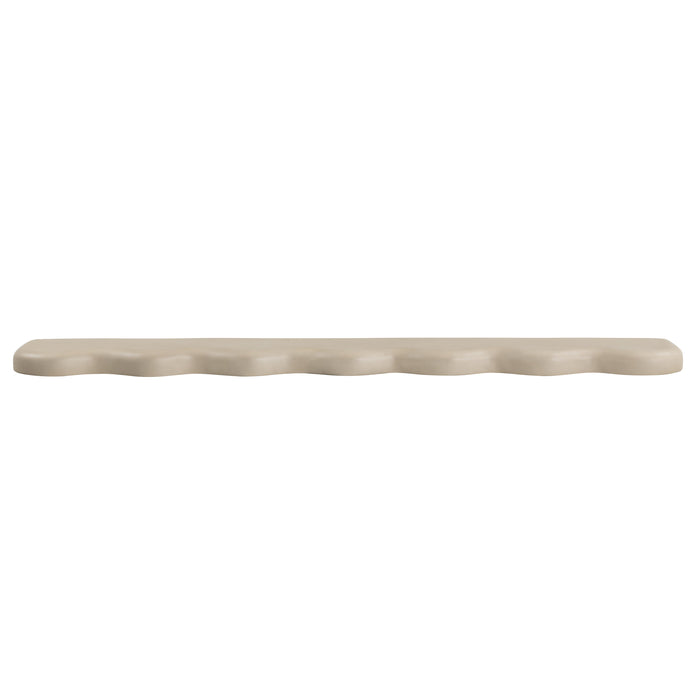 Union Home Swirl Wall Shelf 48" - Off White DEC00104