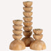 Union Home Cupola Candle Holder Large Oak DEC00110