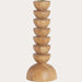 Union Home Cupola Candle Holder Large Oak DEC00110