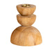 Union Home Cupola Candle Holder Small Oak DEC00112