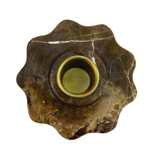 Union Home Daisy Marble Candle Holder DEC00117