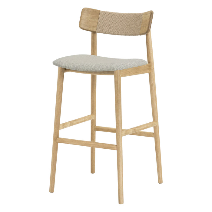 Union Home Converse Counter Stool - Natural Linen DIN00480