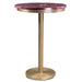 Union Home Shay Pub Marble Table - Red Levanto DIN00498