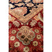 Pasargad Home Agra Collection Hand-Knotted Navy Lamb's Wool Area Rug- 9' 1" X 12' 1" 25681
