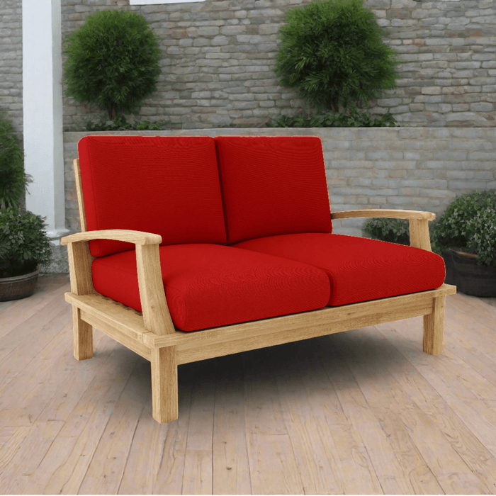 Anderson Teak Brianna Deep Seating Loveseat + Cushion DS-102