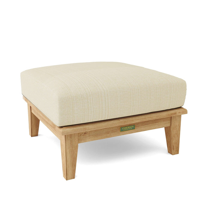 Anderson Teak Brianna Ottoman + Cushion DS-104