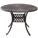 Aiden 41" Round Outdoor Dining Table for Patio