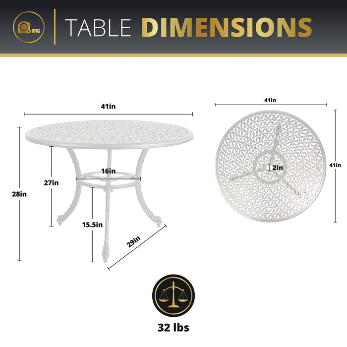 Harmon 5-Piece Outdoor Dining Set for Patio