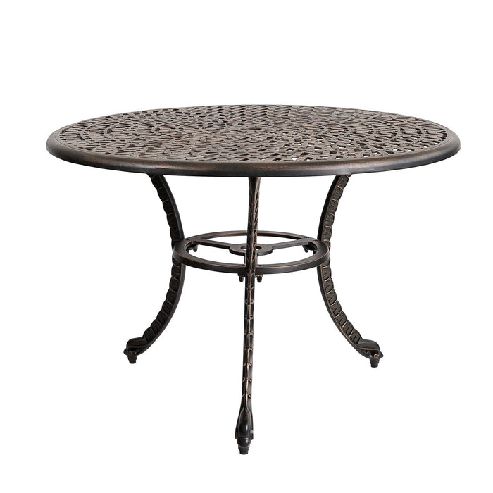 Harmon 41" Round Outdoor Dining Table for Patio