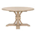Essentials For Living Traditions Devon 54" Round Extension Dining Table 6070.LHON